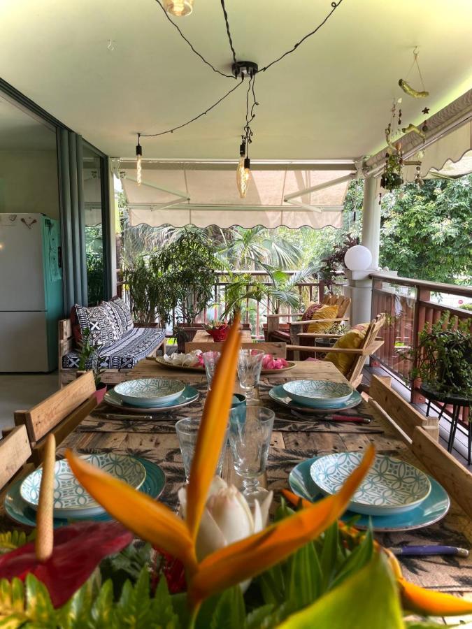 Vaiava Beach Carlton- Tahiti - Beachfront Luxury Residence & Pool - 4 Pers Punaauia  Exterior foto