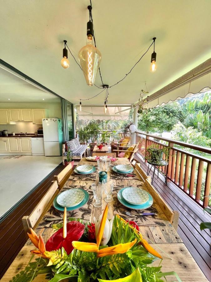 Vaiava Beach Carlton- Tahiti - Beachfront Luxury Residence & Pool - 4 Pers Punaauia  Exterior foto